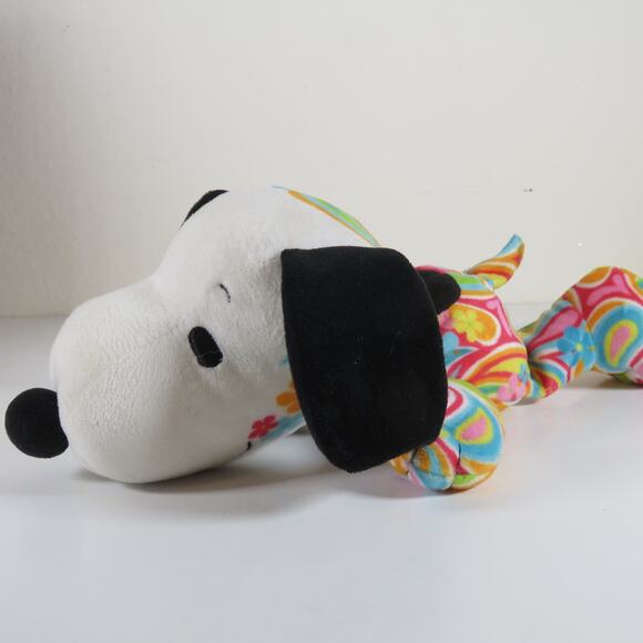 Hallmark Peanuts Snoopy Plush 6" Colorful Retro Pattern Soft Toy Stuffed Animal - Picture 7 of 16